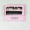 24 Pcs Black Matte Perfection – O.two.o Nail Polish For A Luxe Look | Best Nails For Women